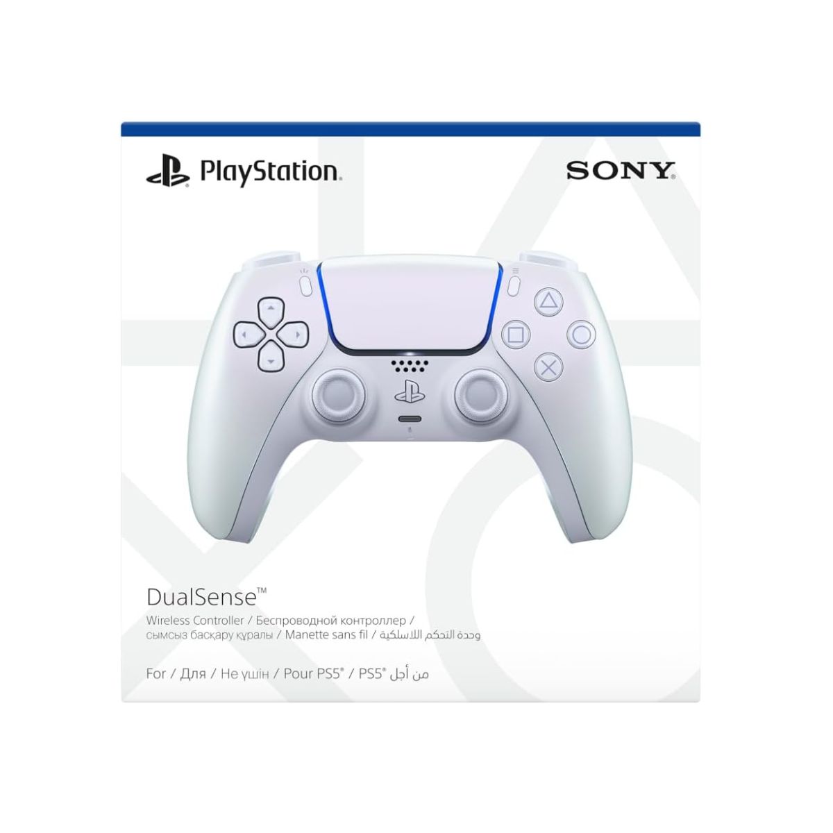PS5 Controller (1) PS5 Controller Chroma Pearl - Image 1