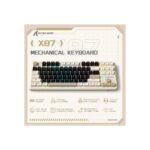ATTACK SHARK X87 Tri-mode Gasket Mechanical Keyboard – Cheese White - Image 4