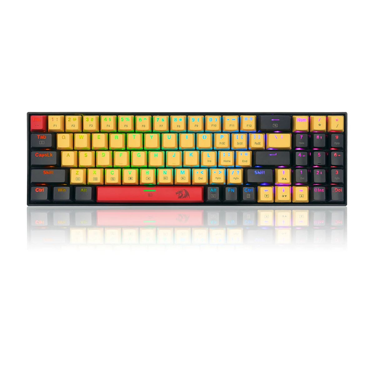 Untitled design - 2026-06-07T162609.566 Redragon K688 RGB Mechanical Gaming Keyboard 78 Keys Hot-Swappable Switches, Compact Ergonomic Design - Image 1
