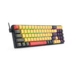 Redragon K688 RGB Mechanical Gaming Keyboard 78 Keys Hot-Swappable Switches, Compact Ergonomic Design - Image 3